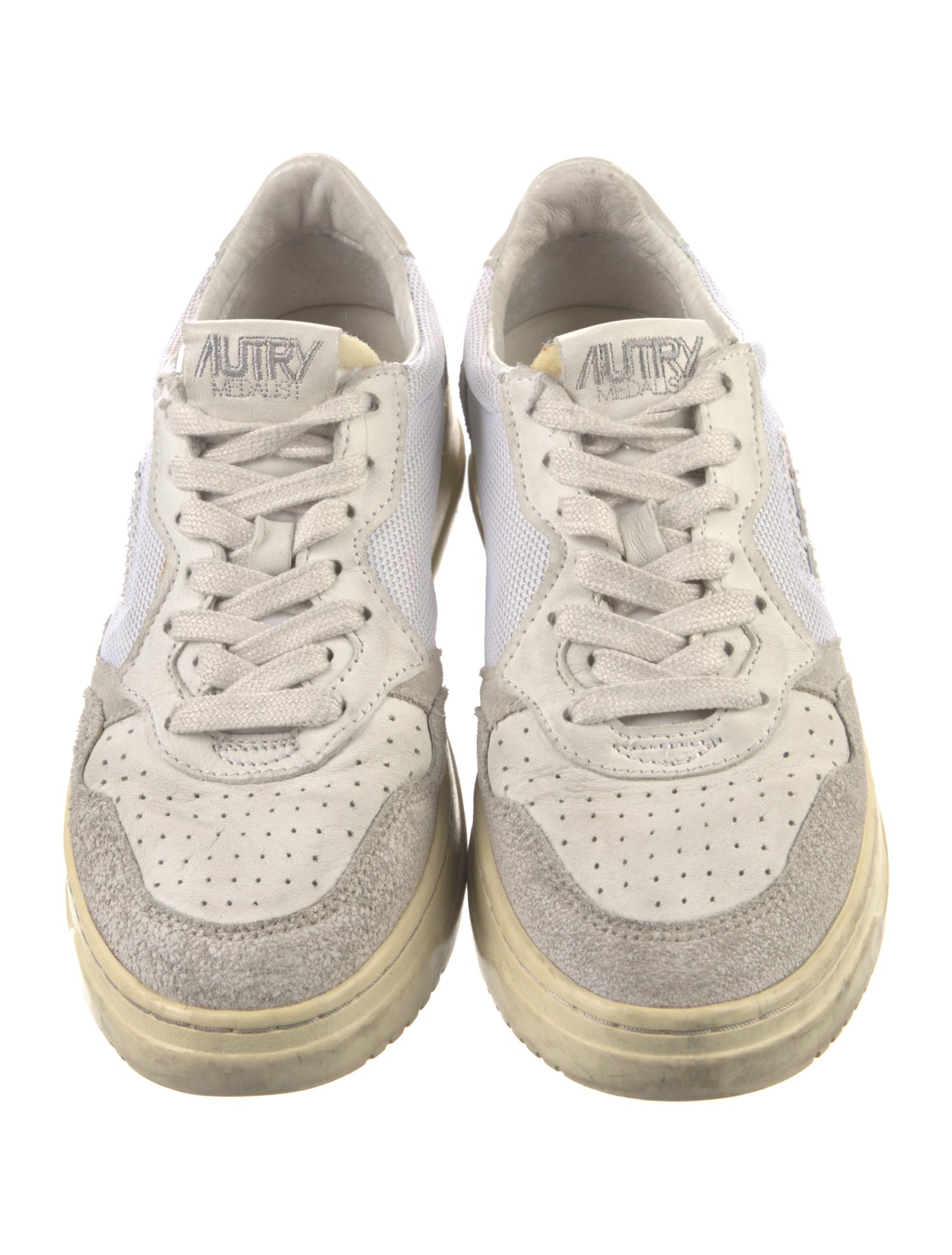Autry Leather Printed Sneakers